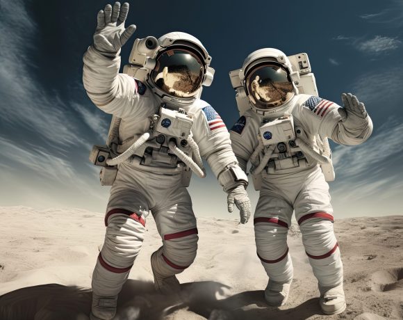 Birlikte çalışan astronotlar