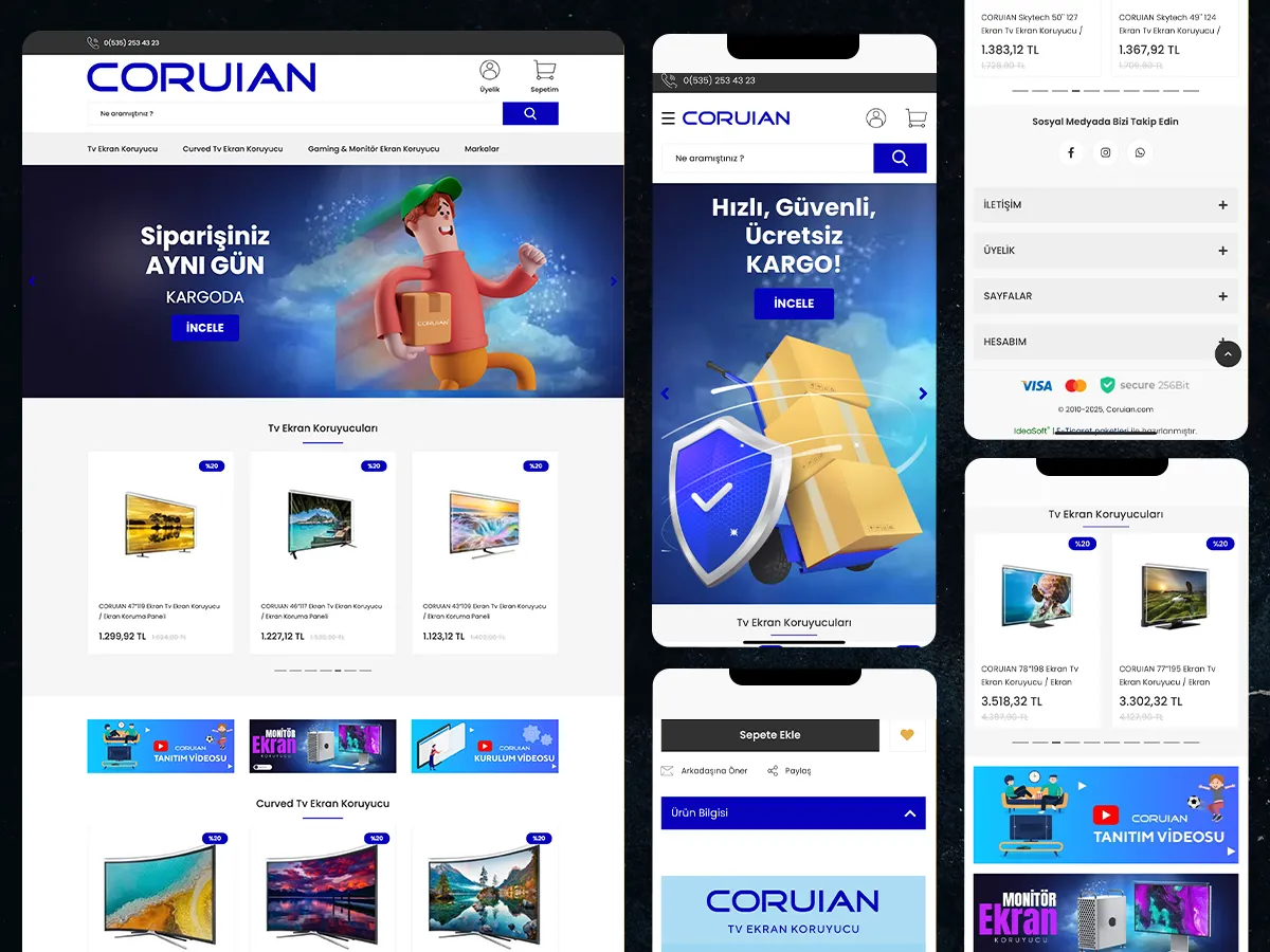 Coruian proje görünümü 1