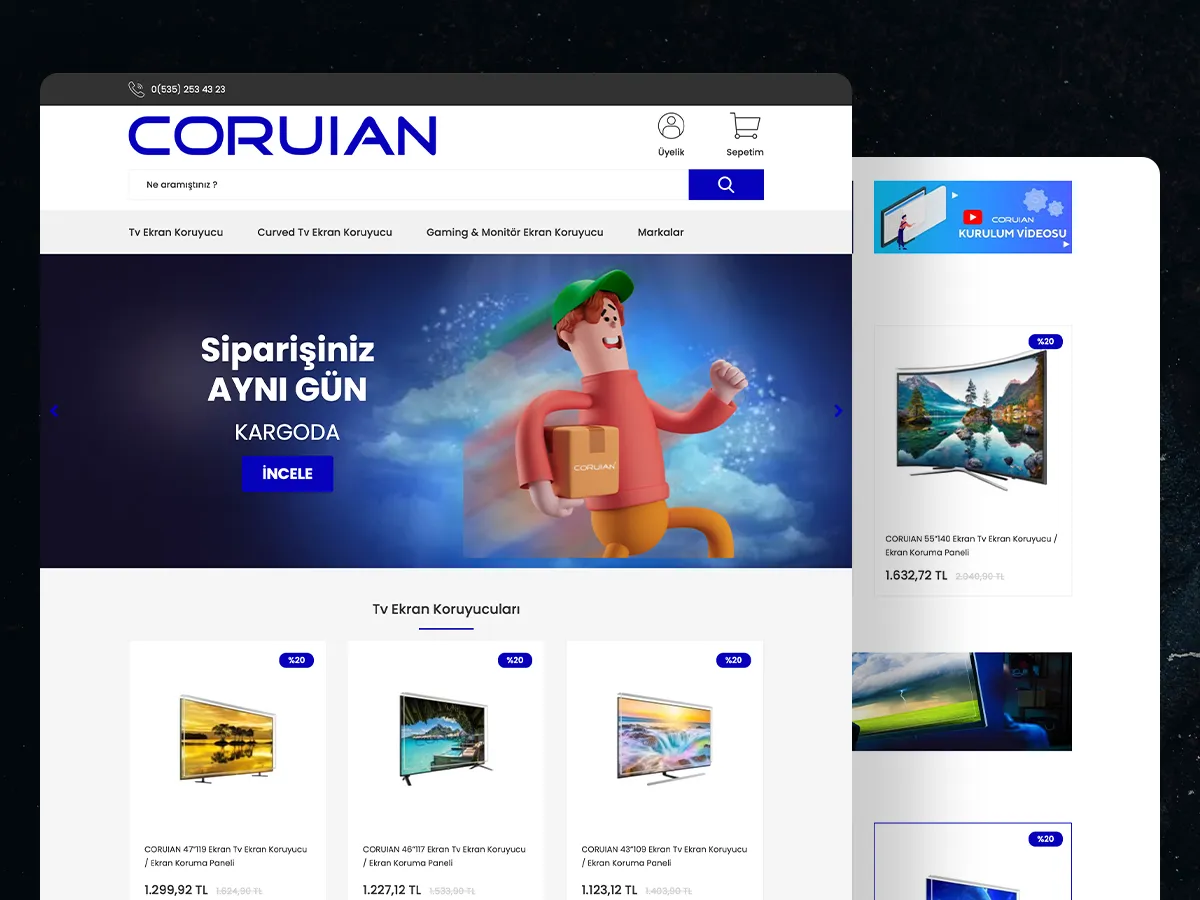 Coruian proje görünümü 4