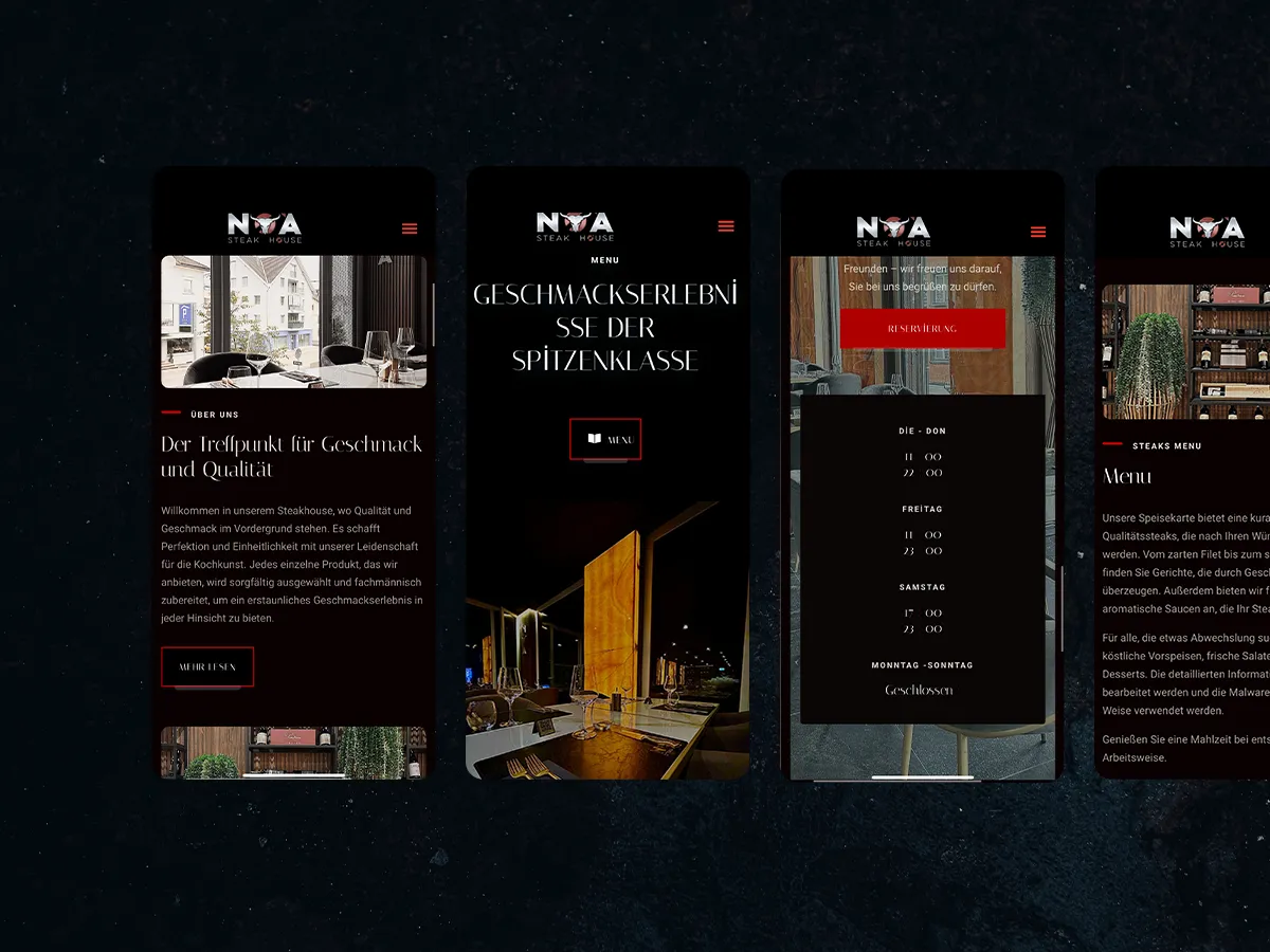 NOA Steakhouse proje görünümü 3