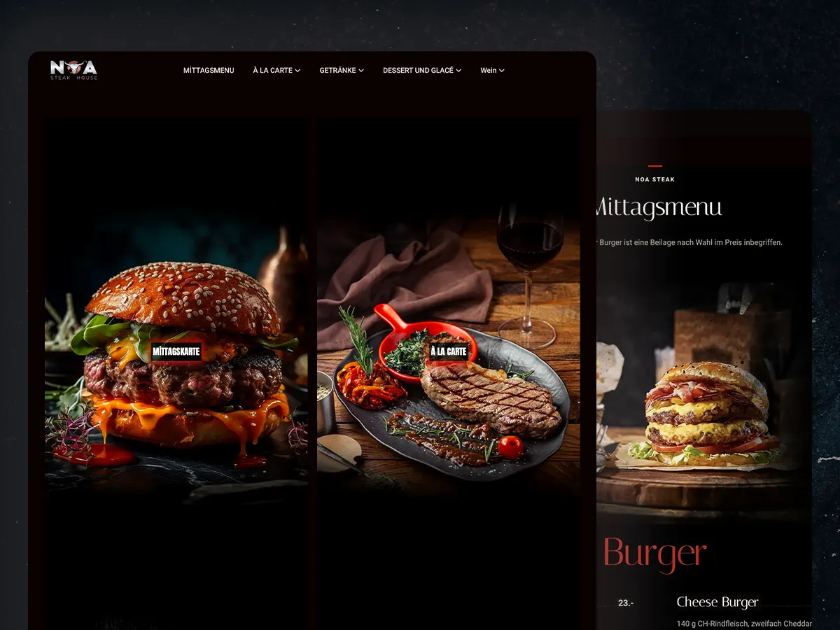 NOA Steakhouse proje görünümü 4