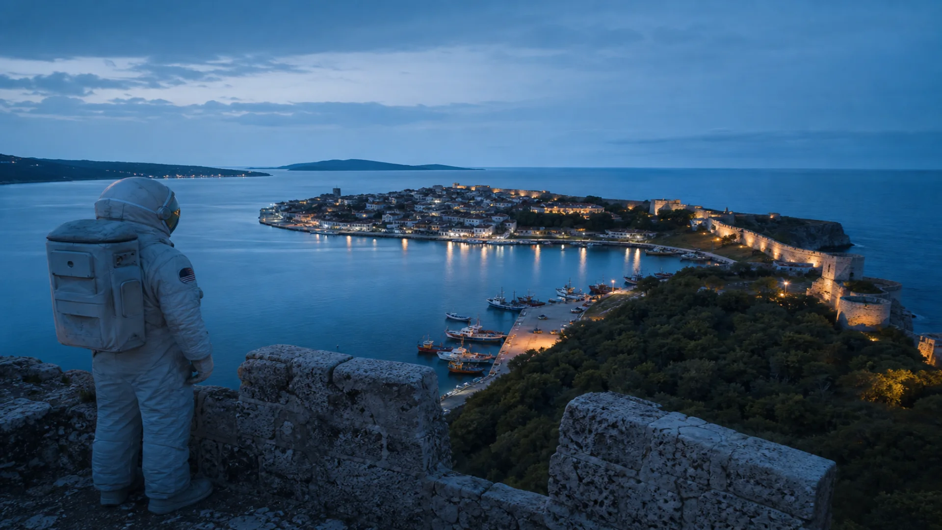 Sinop Web Tasarım — Hide Digital Sinop için turizm ve balıkçılık odağını yerel kent ve doğa dokusuyla buluşturan özgün web tasarım görseli